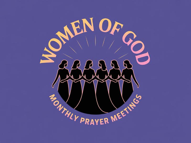 Women of God: Monthly Prayer Meetings logo design by Ayamas