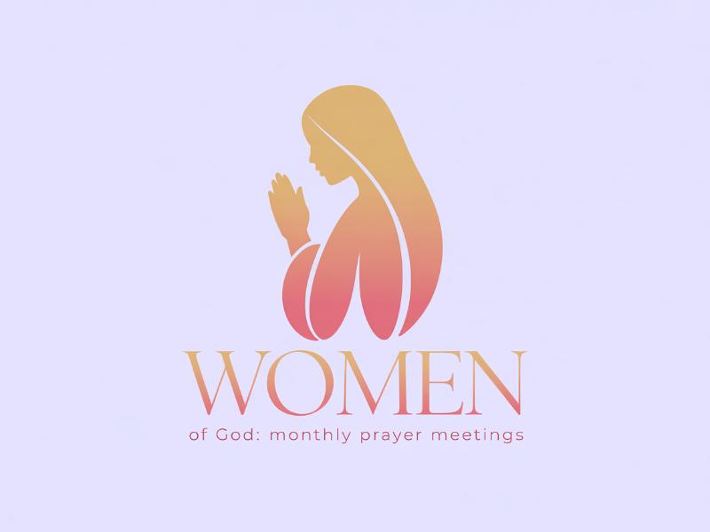 Women of God: Monthly Prayer Meetings logo design by Ayamas