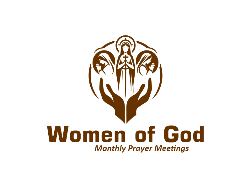 Women of God: Monthly Prayer Meetings logo design by Gwerth