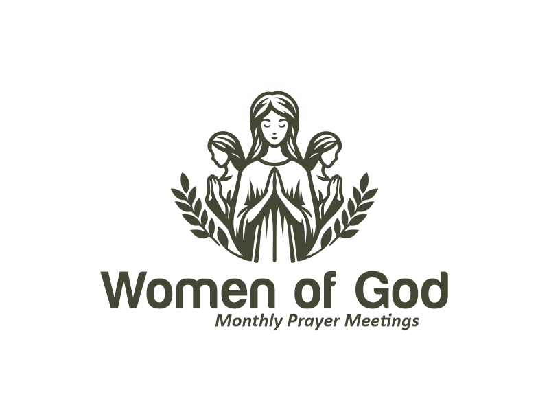 Women of God: Monthly Prayer Meetings logo design by Gwerth