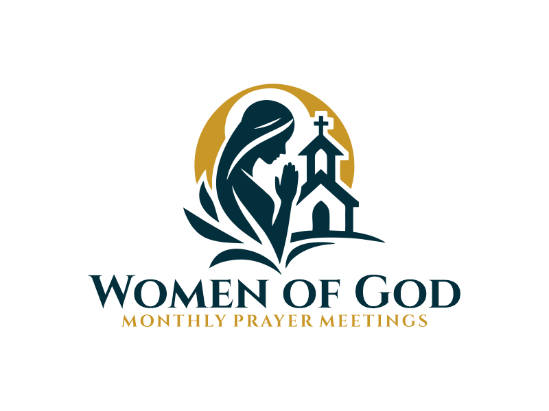 Women of God: Monthly Prayer Meetings logo design by Gwerth