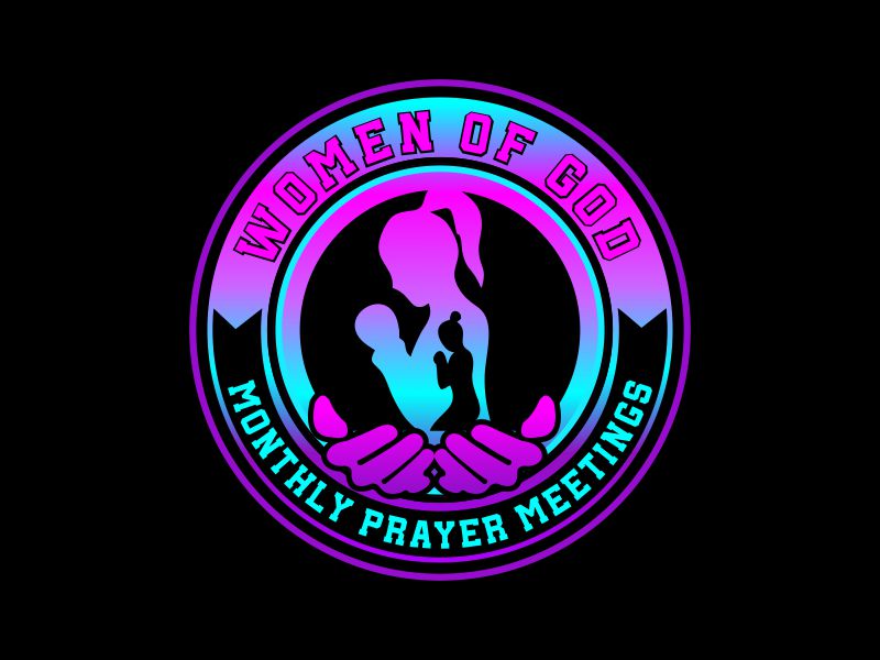 Women of God: Monthly Prayer Meetings logo design by Makkin