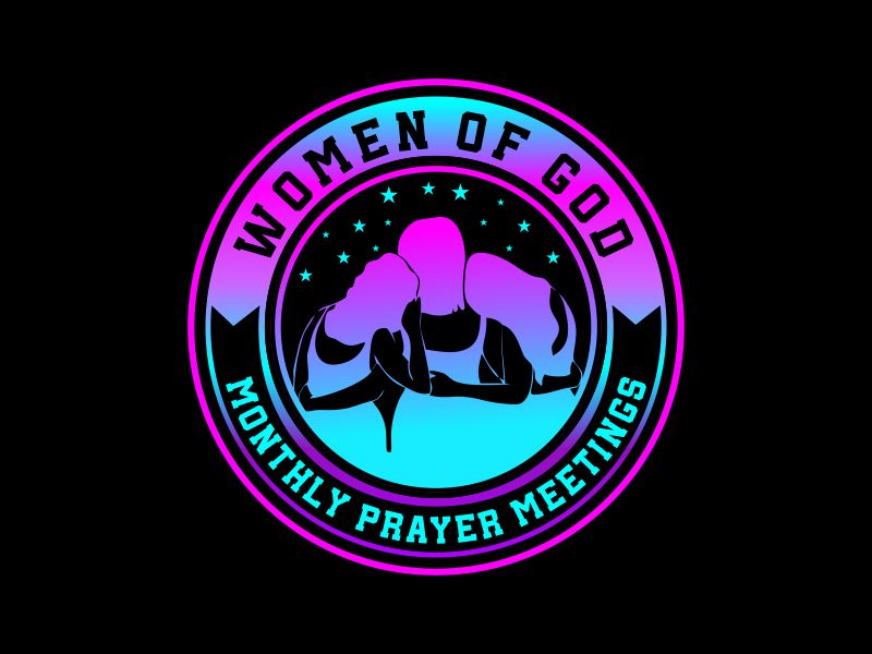 Women of God: Monthly Prayer Meetings logo design by Makkin