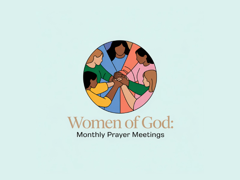 Women of God: Monthly Prayer Meetings logo design by Poki