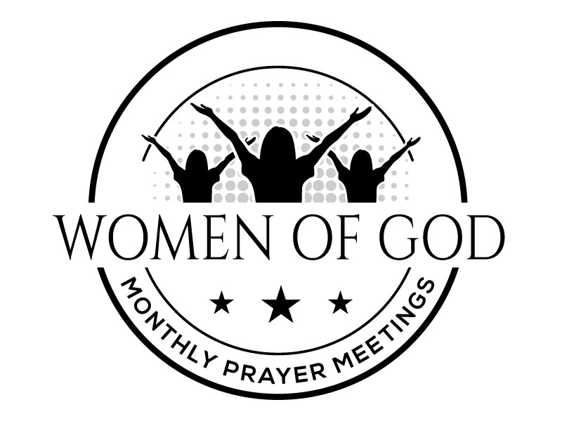 Women of God: Monthly Prayer Meetings logo design by Gilate