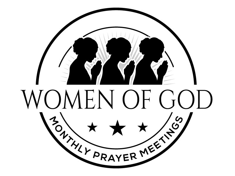 Women of God: Monthly Prayer Meetings logo design by Gilate