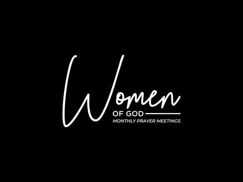 Women of God: Monthly Prayer Meetings logo design by luckyprasetyo