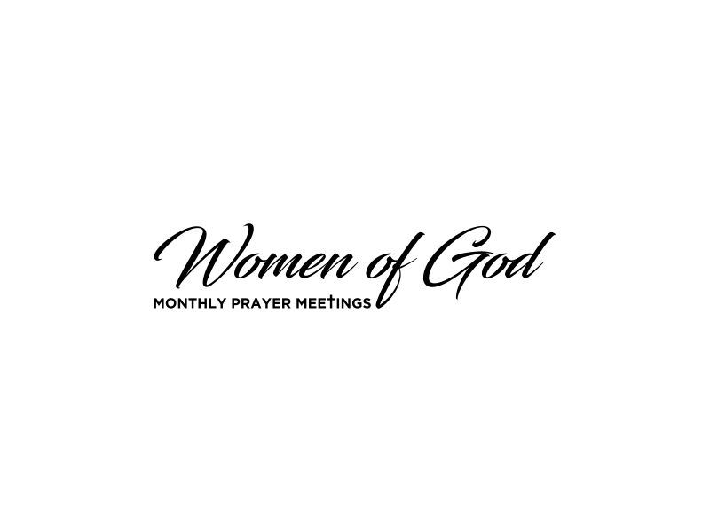 Women of God: Monthly Prayer Meetings logo design by luckyprasetyo