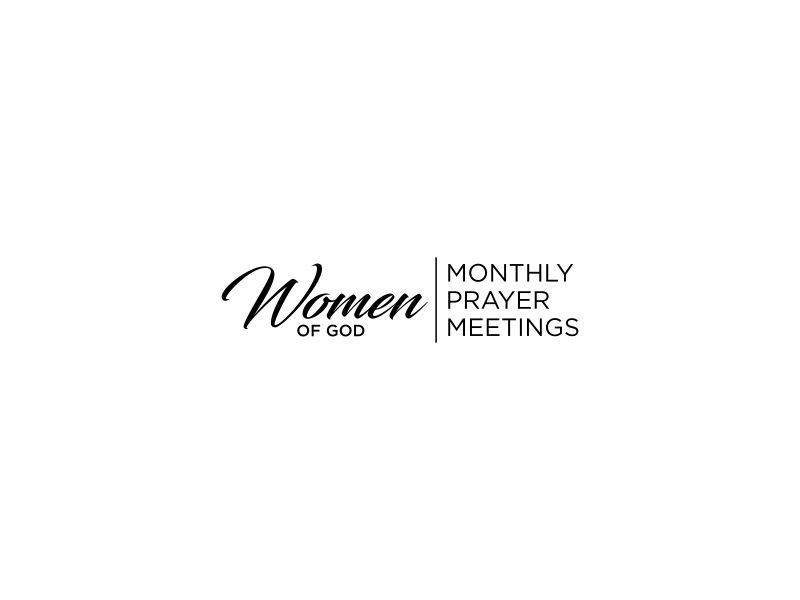 Women of God: Monthly Prayer Meetings logo design by luckyprasetyo