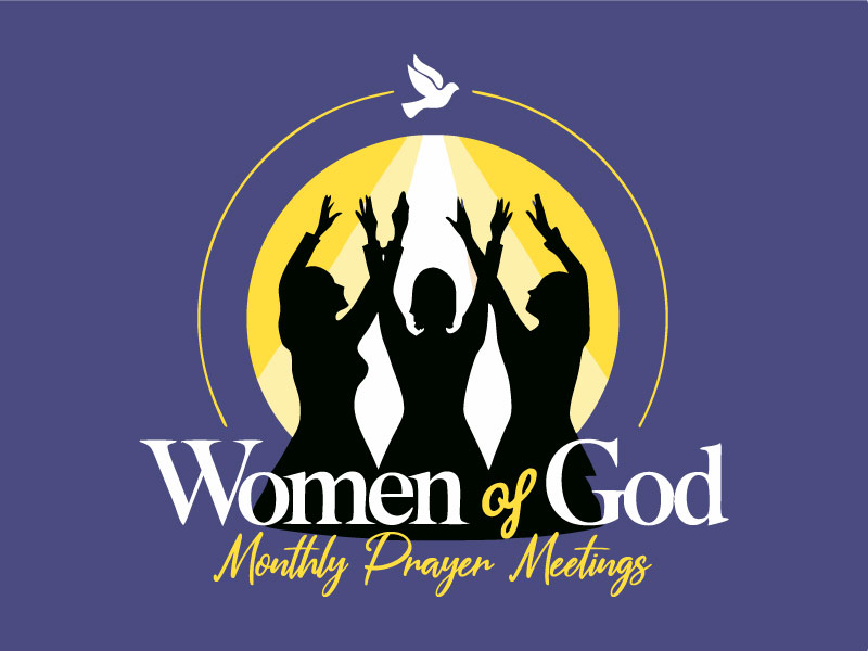 Women of God: Monthly Prayer Meetings logo design by pixalrahul