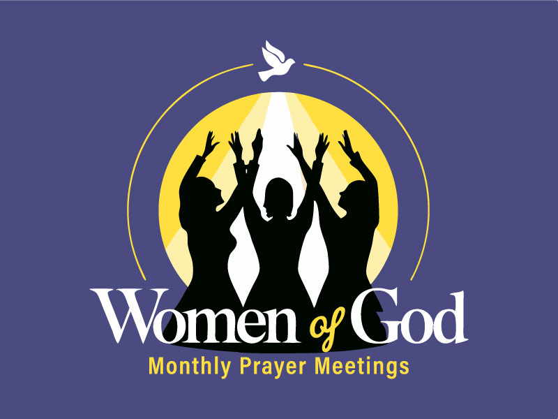 Women of God: Monthly Prayer Meetings logo design by pixalrahul
