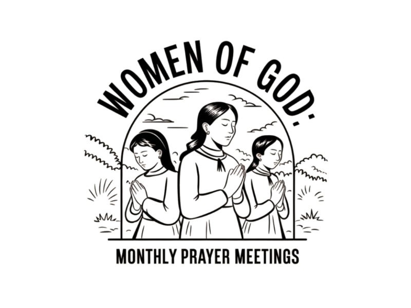 Women of God: Monthly Prayer Meetings logo design by D_king