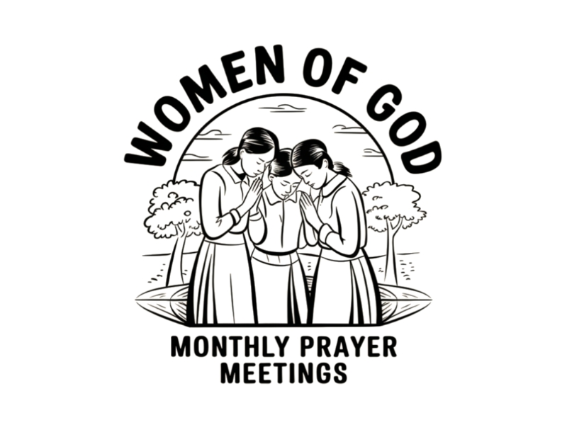 Women of God: Monthly Prayer Meetings logo design by D_king