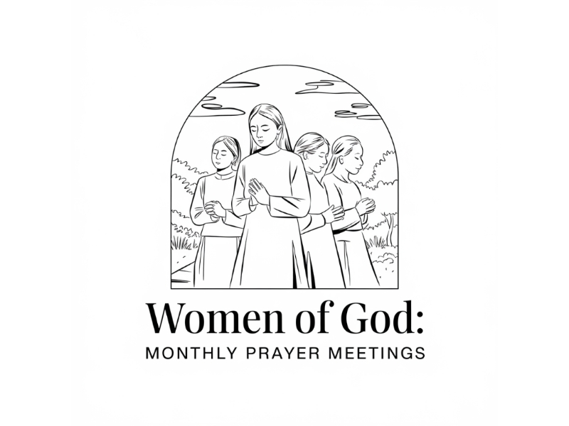 Women of God: Monthly Prayer Meetings logo design by D_king