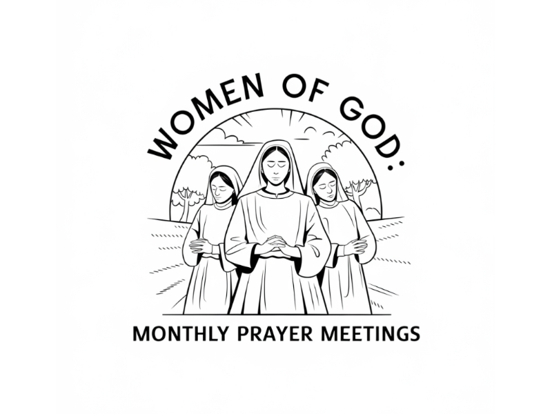 Women of God: Monthly Prayer Meetings logo design by D_king