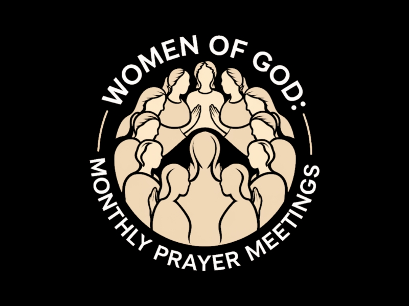 Women of God: Monthly Prayer Meetings logo design by D_king