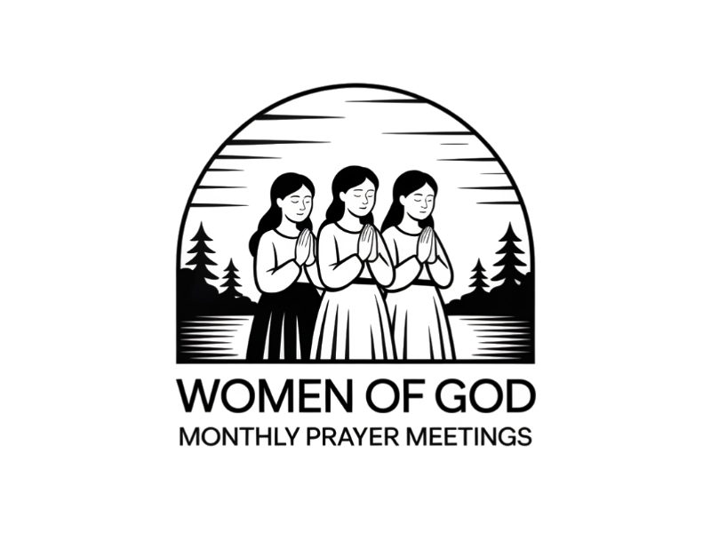 Women of God: Monthly Prayer Meetings logo design by Queen D
