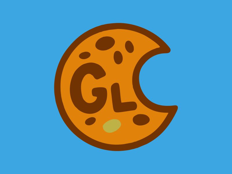 GLC logo design by perspective