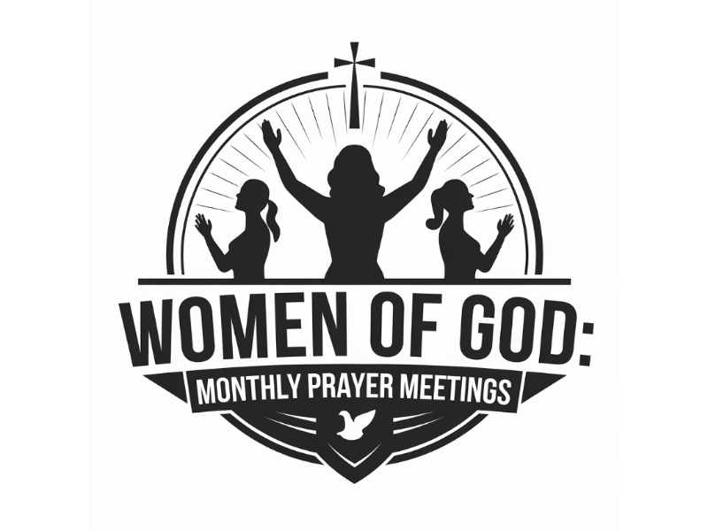 Women of God: Monthly Prayer Meetings logo design by Charii