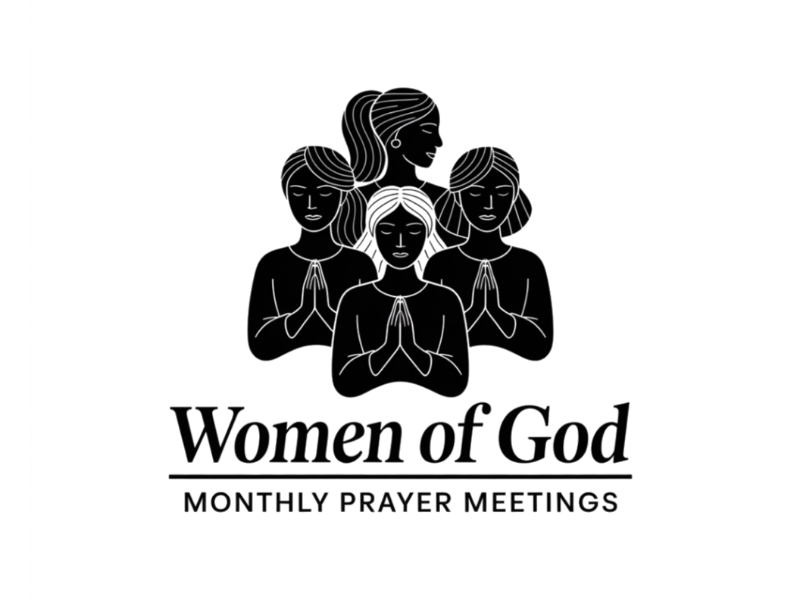 Women of God: Monthly Prayer Meetings logo design by Charii