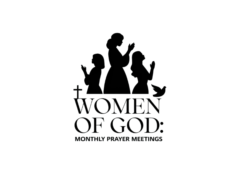 Women of God: Monthly Prayer Meetings logo design by Charii