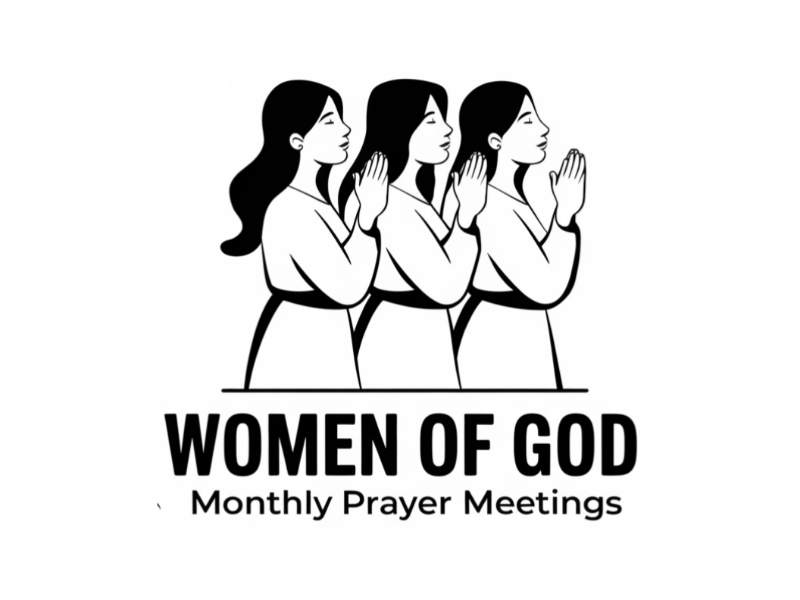 Women of God: Monthly Prayer Meetings logo design by Charii