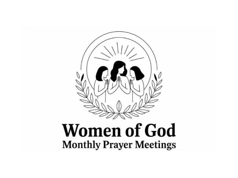 Women of God: Monthly Prayer Meetings logo design by Marena