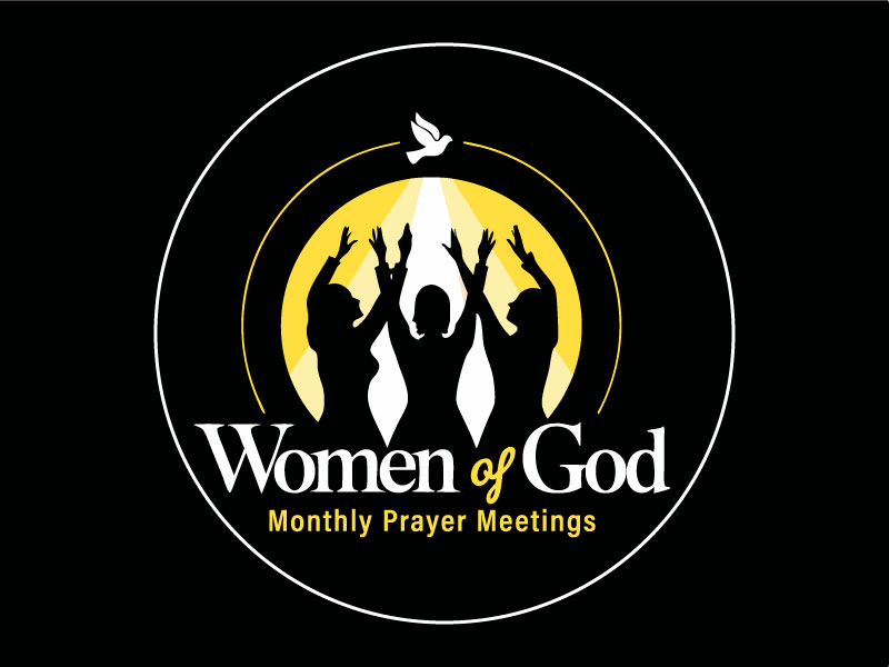 Women of God: Monthly Prayer Meetings logo design by pixalrahul