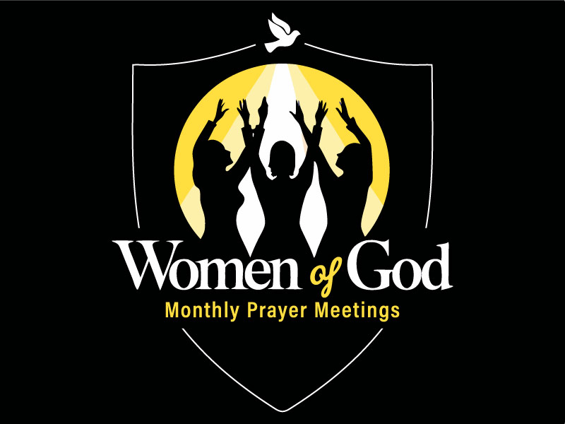 Women of God: Monthly Prayer Meetings logo design by pixalrahul