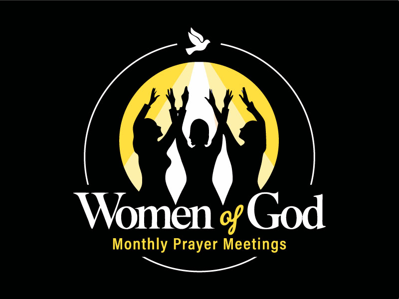 Women of God: Monthly Prayer Meetings logo design by pixalrahul