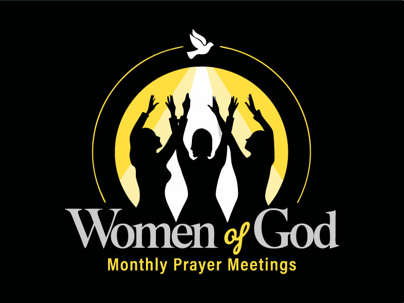 Women of God: Monthly Prayer Meetings logo design by pixalrahul