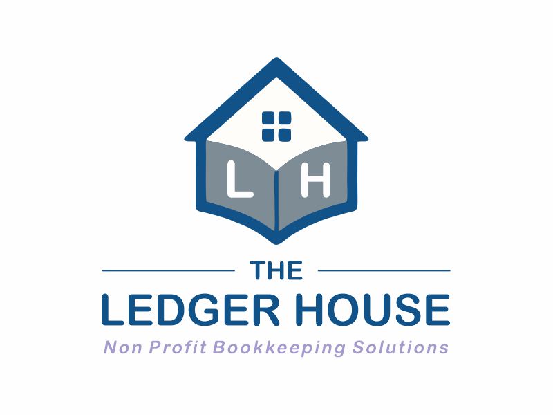 The Ledger House logo design by Girly