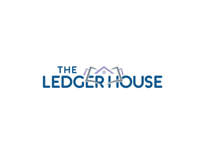 The Ledger House logo design by MonkDesign