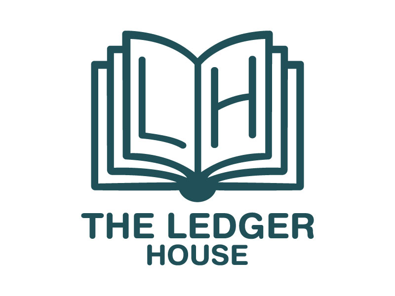 The Ledger House logo design by Suvendu