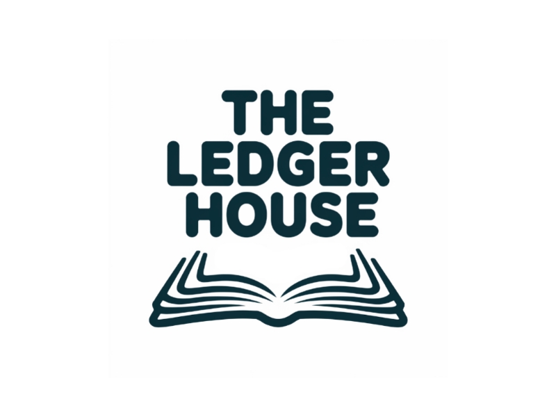 The Ledger House logo design by Marena