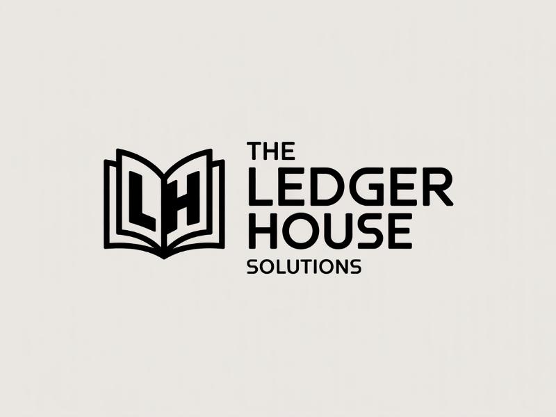 The Ledger House logo design by Ayamas