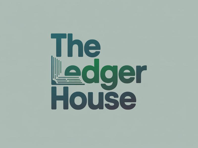 The Ledger House logo design by Ayamas