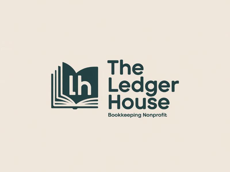 The Ledger House logo design by Ayamas