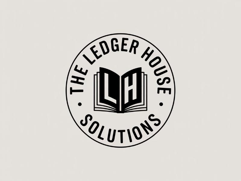 The Ledger House logo design by Hadisk