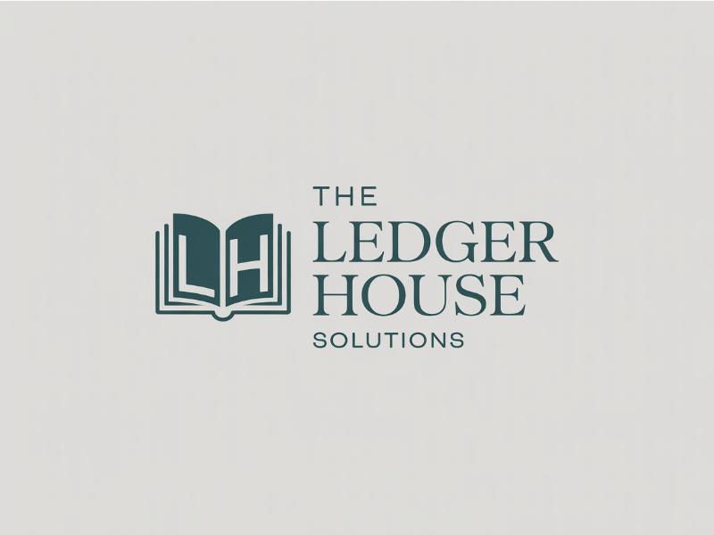 The Ledger House logo design by Hadisk