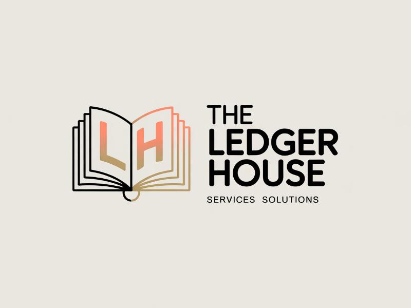 The Ledger House logo design by Hadisk