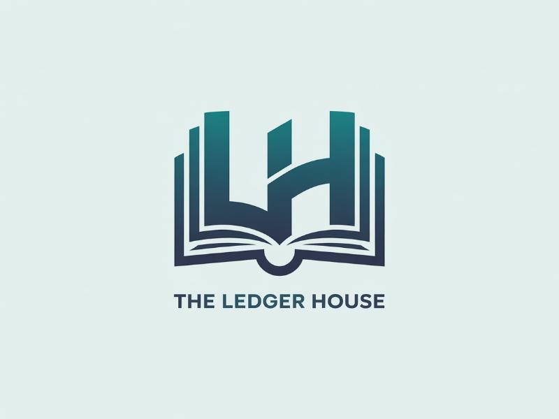 The Ledger House logo design by Hadisk