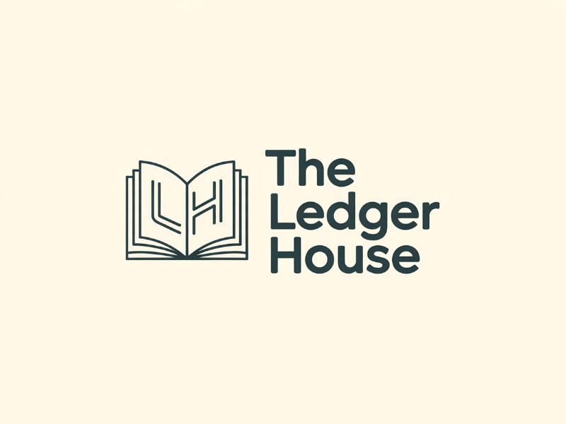 The Ledger House logo design by Lordede