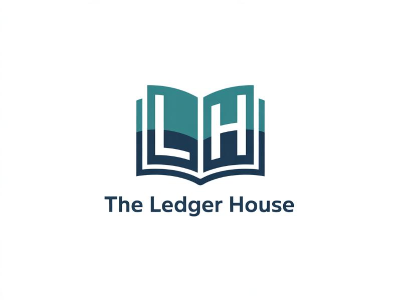 The Ledger House logo design by Lordede