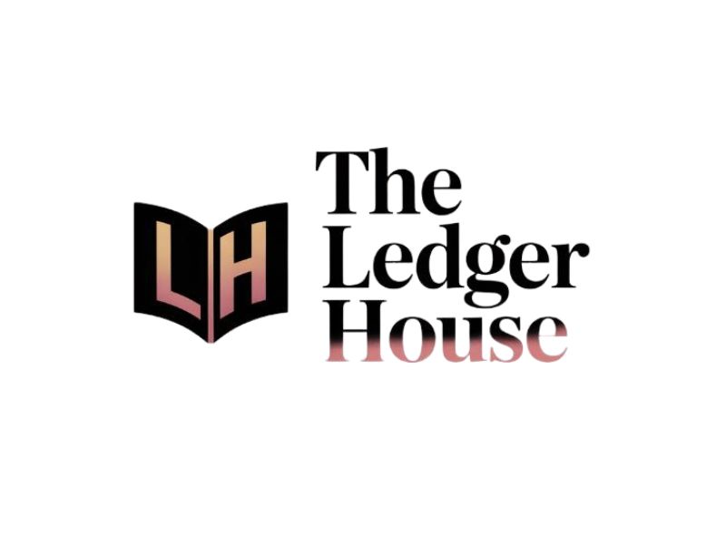 The Ledger House logo design by Paradiseg