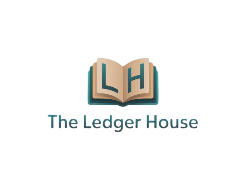 The Ledger House logo design by Paradiseg