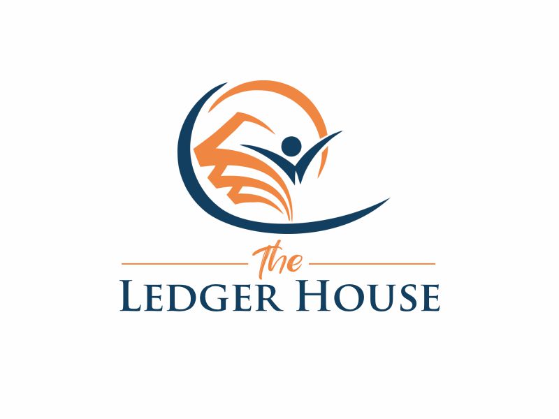 The Ledger House logo design by Octavino Arianto