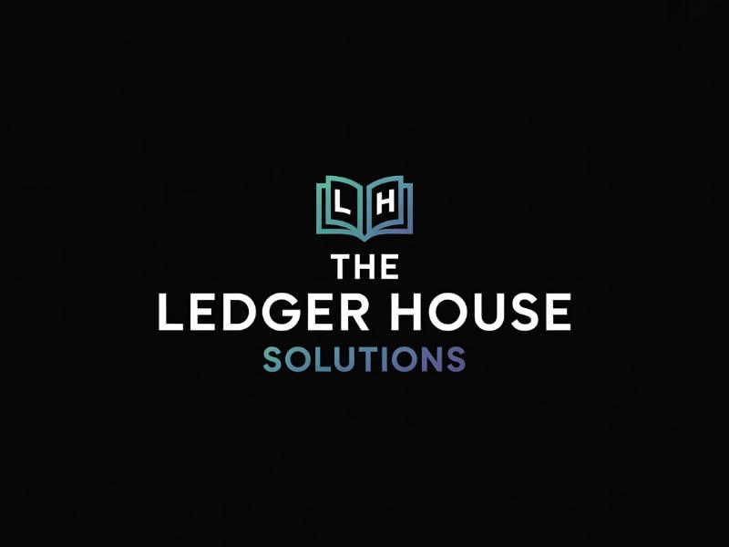 The Ledger House logo design by Paradiseg