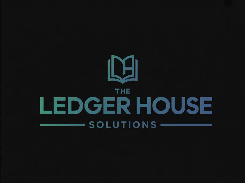The Ledger House logo design by Paradiseg