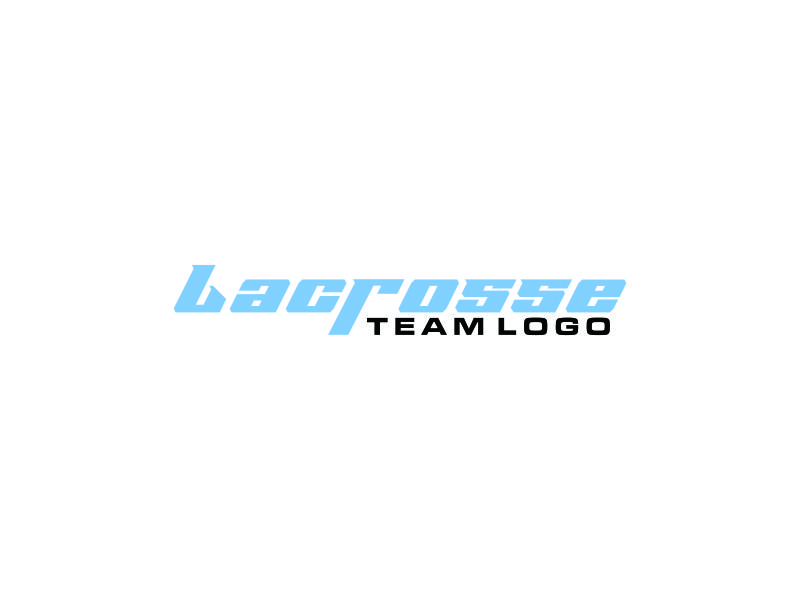 Lacrosse Team Logo logo design by ozenkgraphic